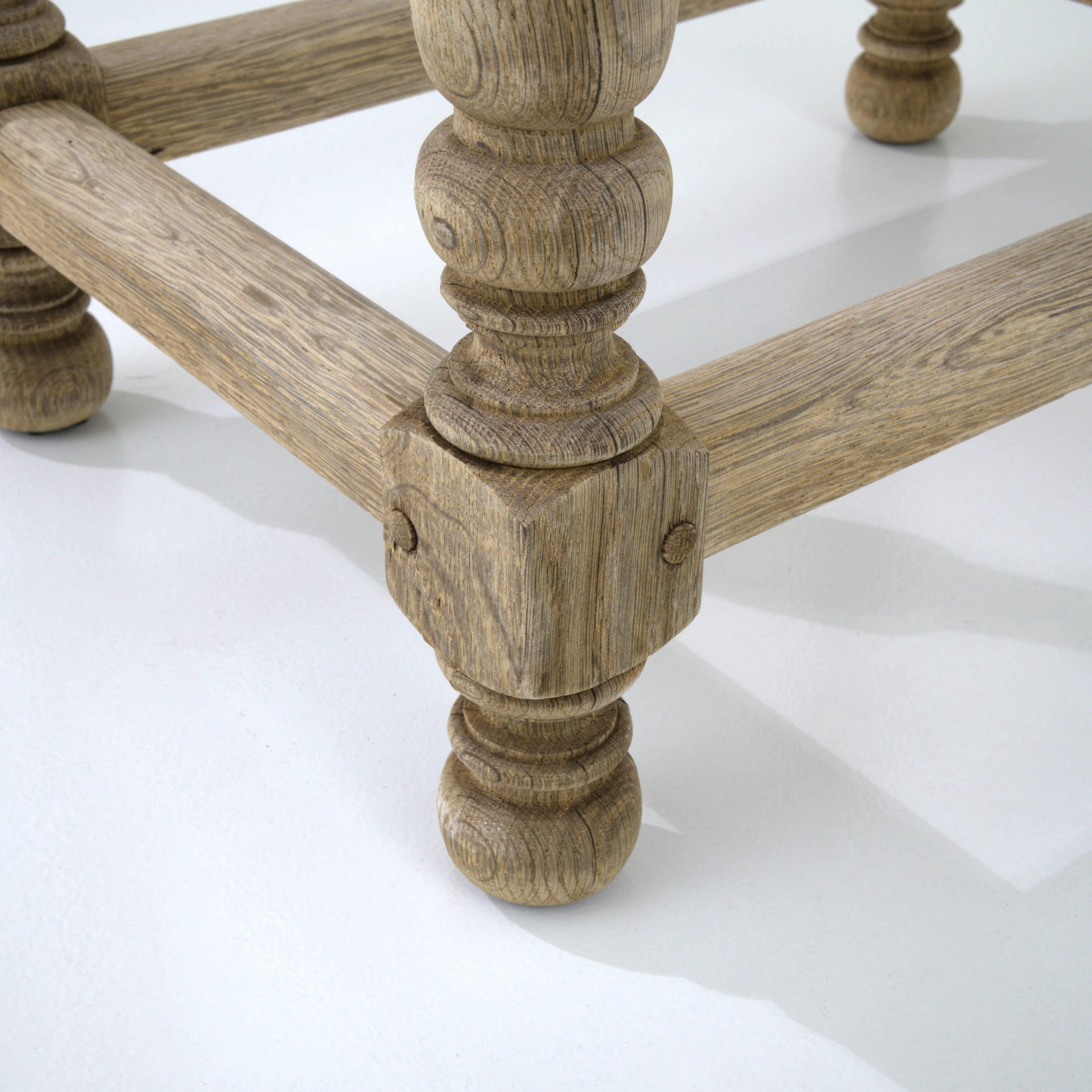 19th Century French Oak Side Table 7