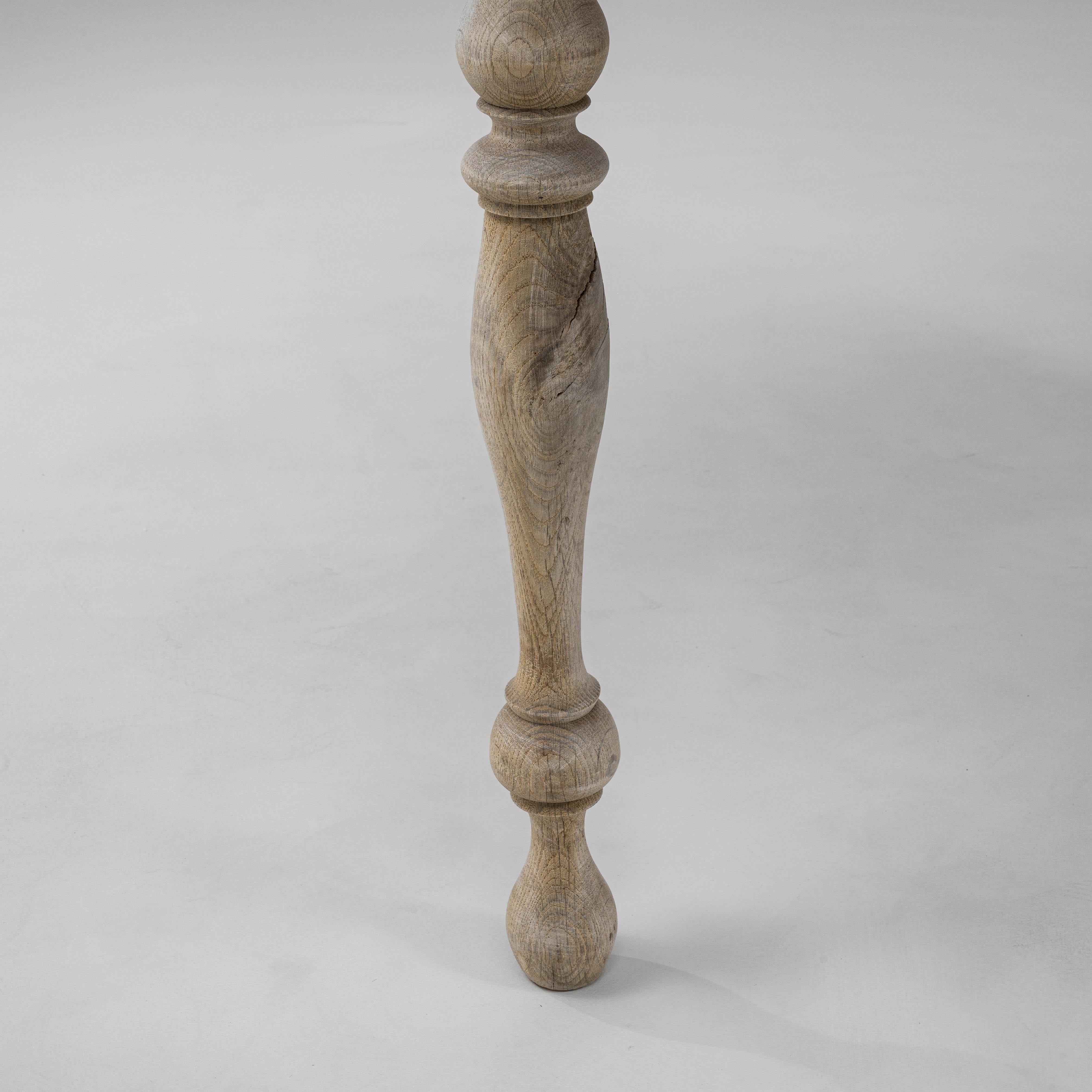 19th Century French Oak Side Table For Sale 9