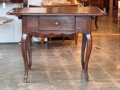 19th Century French Oak Side Table
