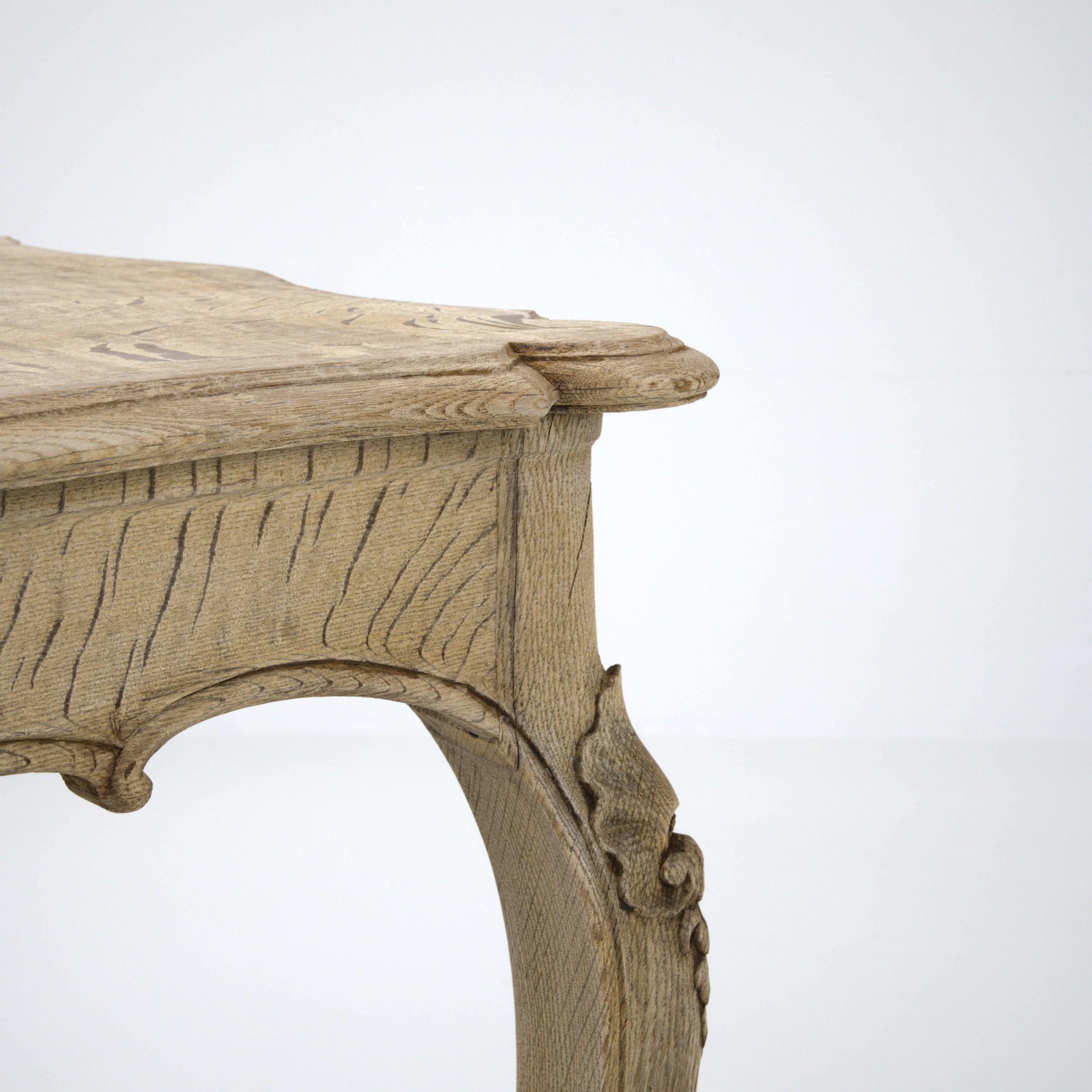 19th Century French Oak Side Table 4