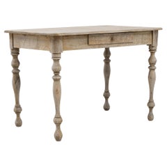 19th Century French Oak Side Table