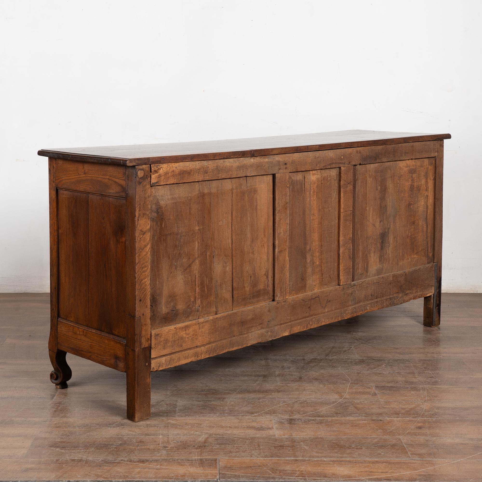Credenza francese del XIX secolo in Oak Buffet in vendita 5