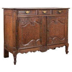 19th Century French Oak Sideboard Buffet
