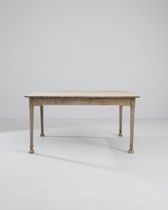 19th Century French, Oak Table