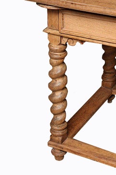 19th Century, French Oak Table