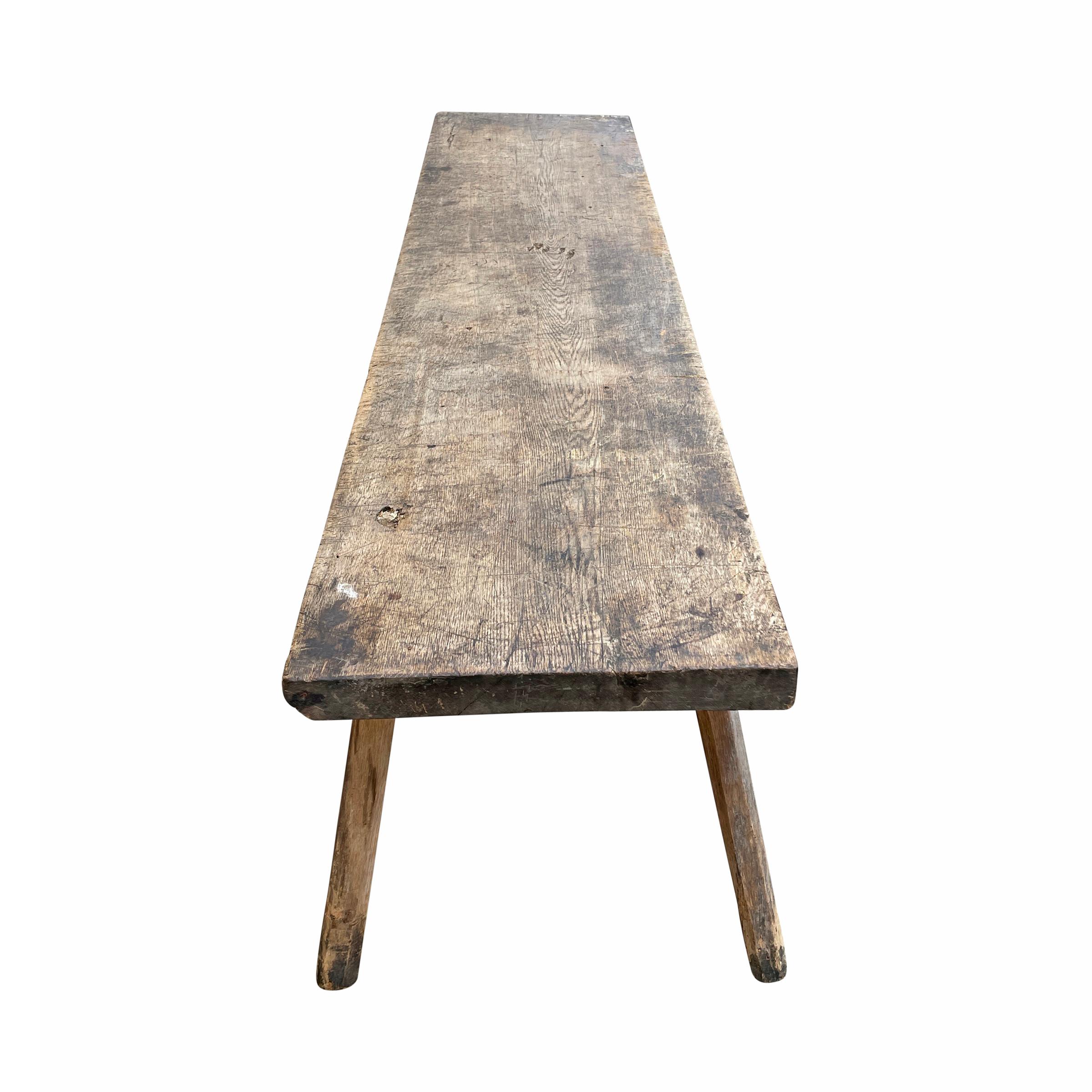 Chêne Table en chêne français du XIXe siècle en vente