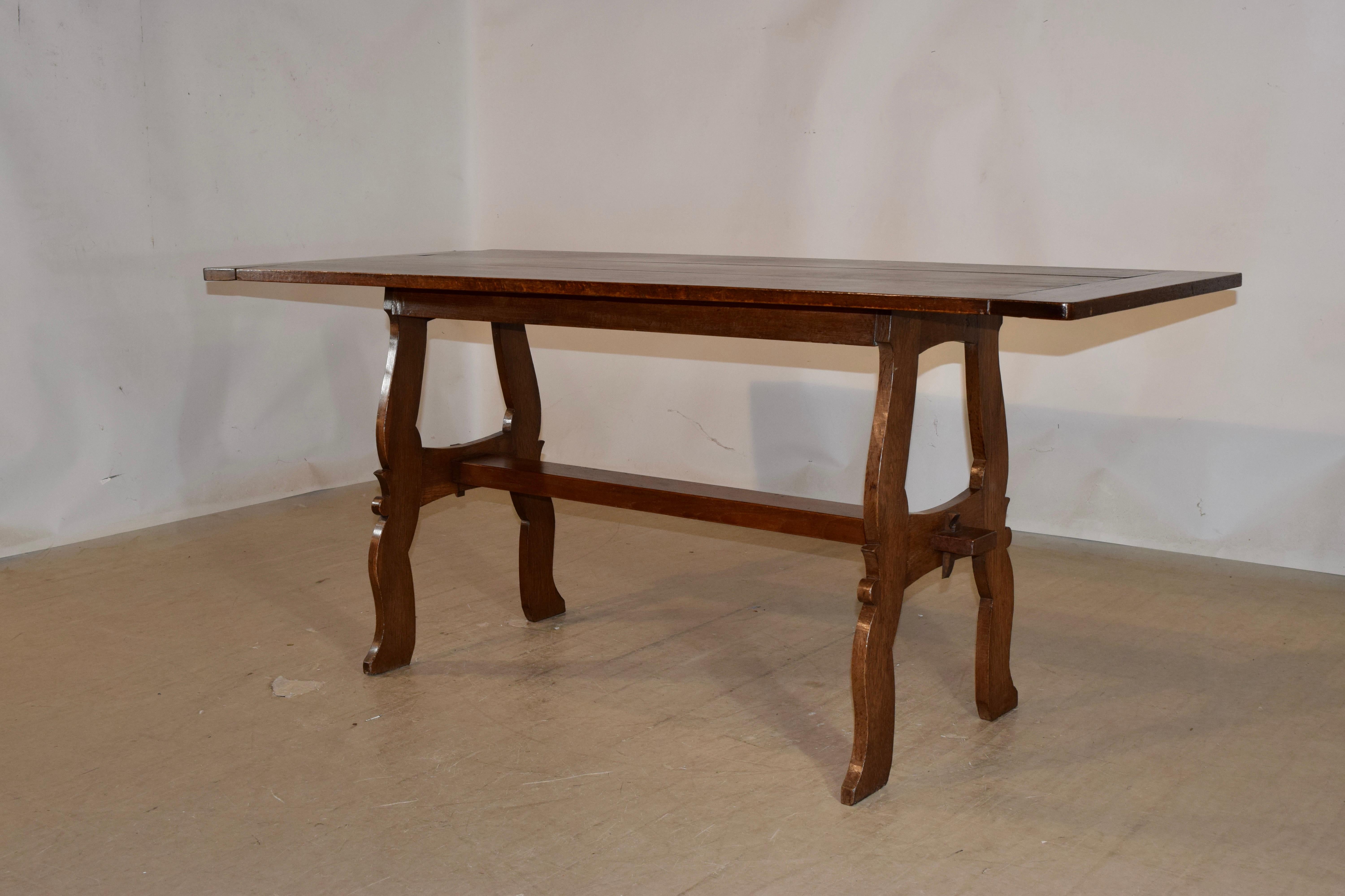 19th Century French Oak Table 2