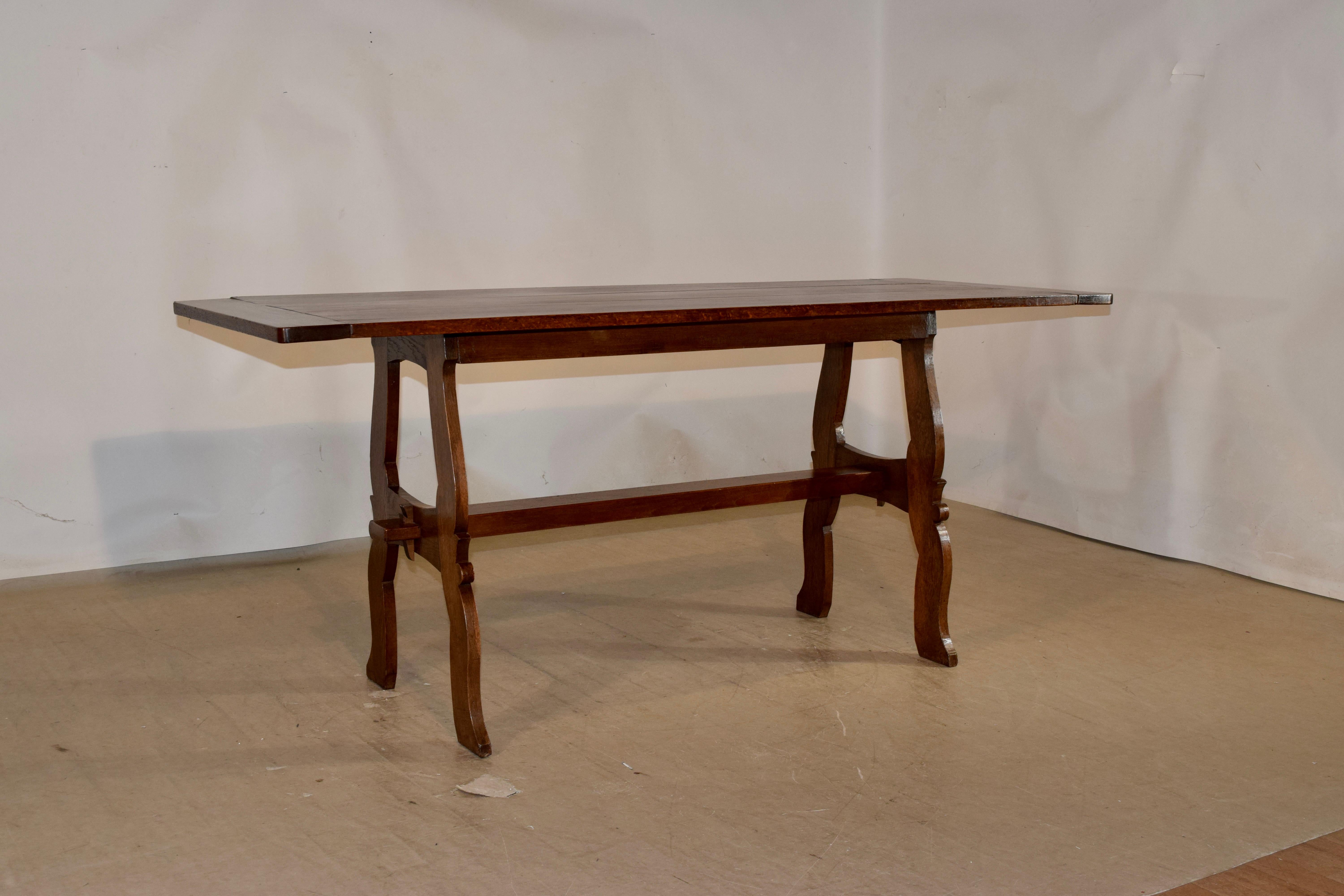 19th Century French Oak Table 3