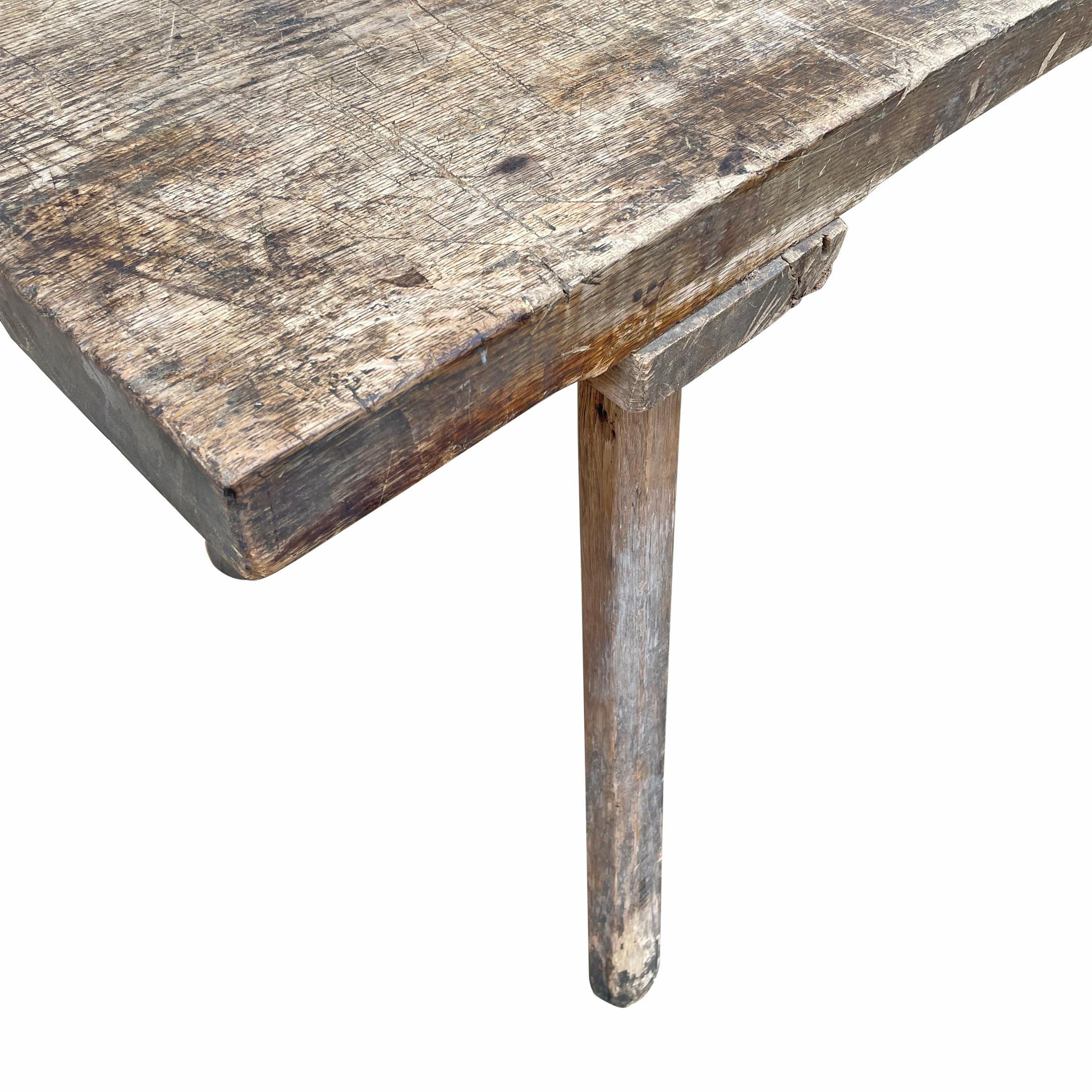 19th Century French Oak Table 4