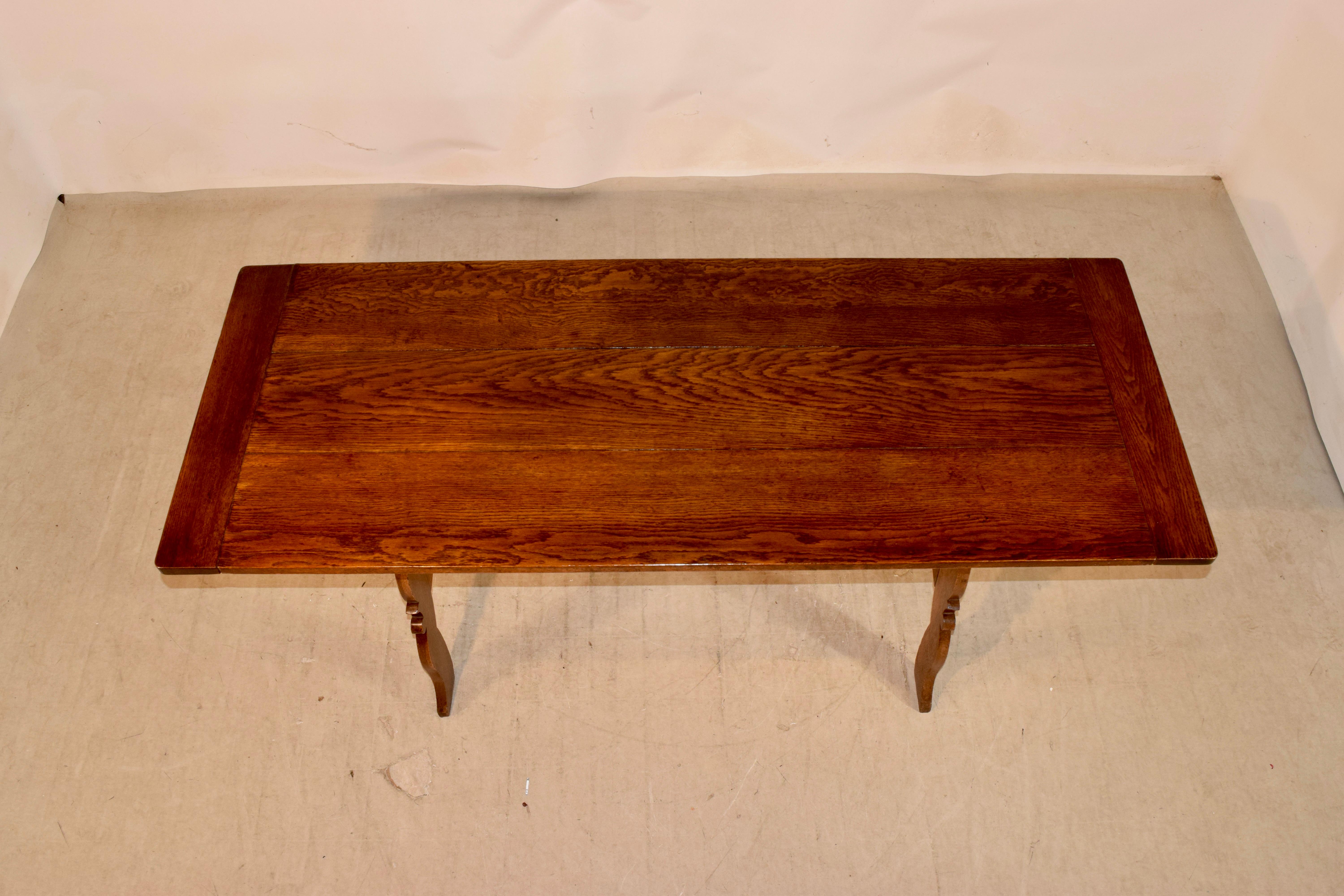 19th Century French Oak Table 4