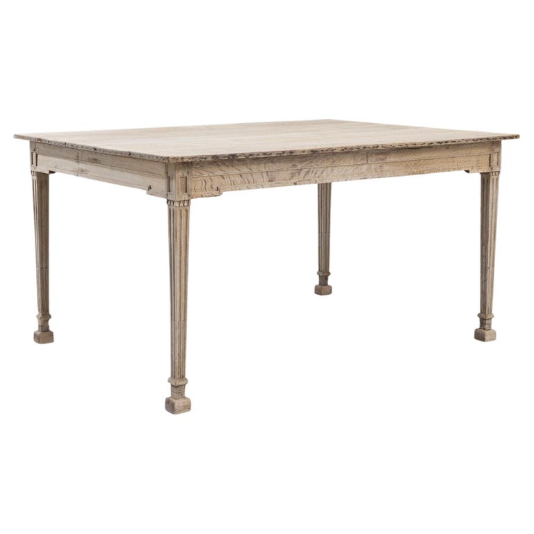 19th Century French Oak Table For Sale at 1stDibs