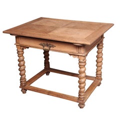 Antique 19th Century, French Oak Table