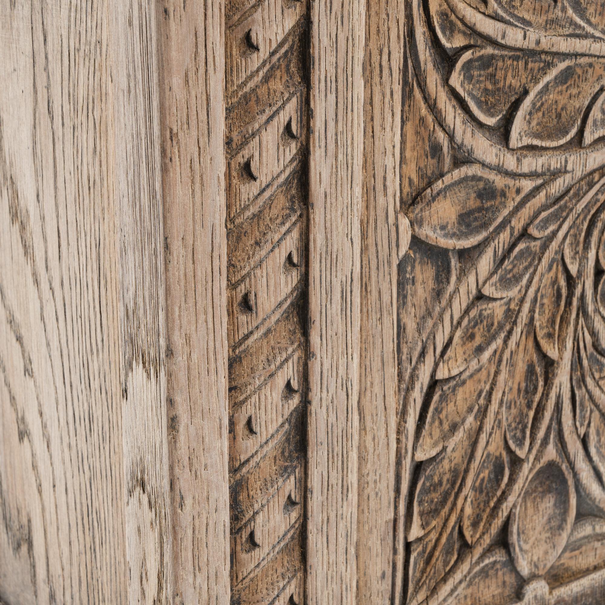 19th Century French Oak Trunk 3