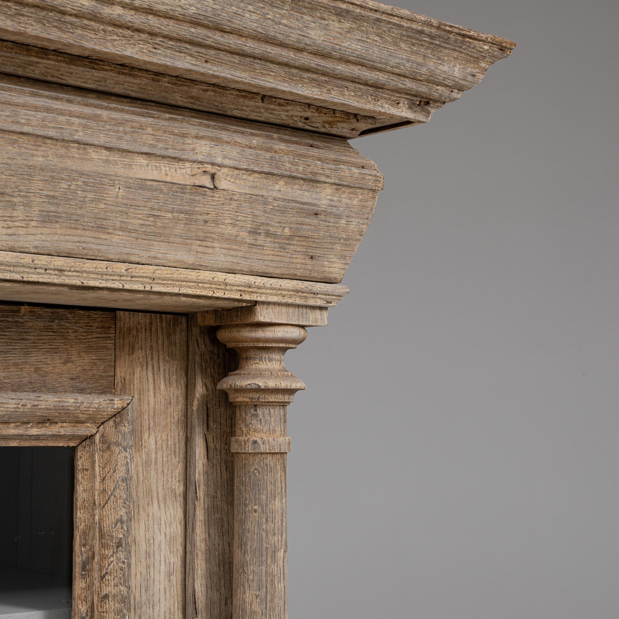 Vetrina francese del XIX secolo in Oak in vendita 6