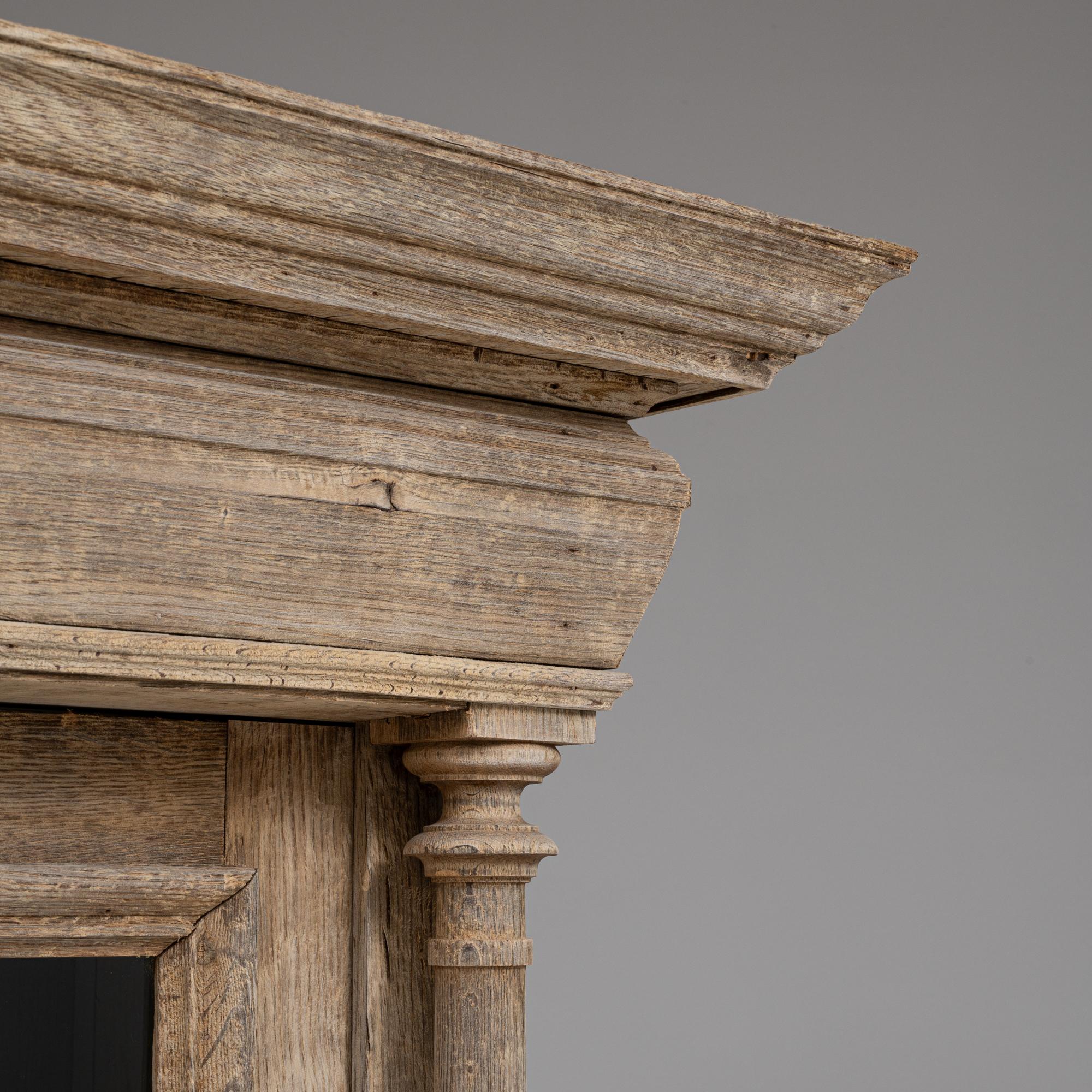 Vetrina francese del XIX secolo in Oak in vendita 7