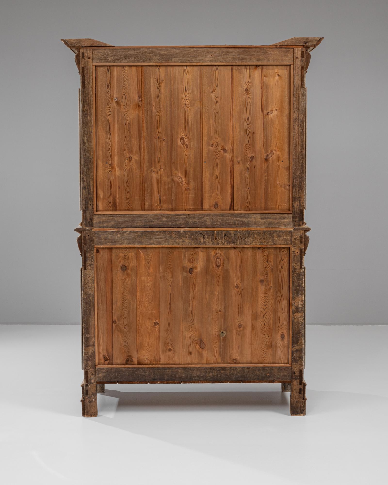 Vetrina francese del XIX secolo in Oak in vendita 8