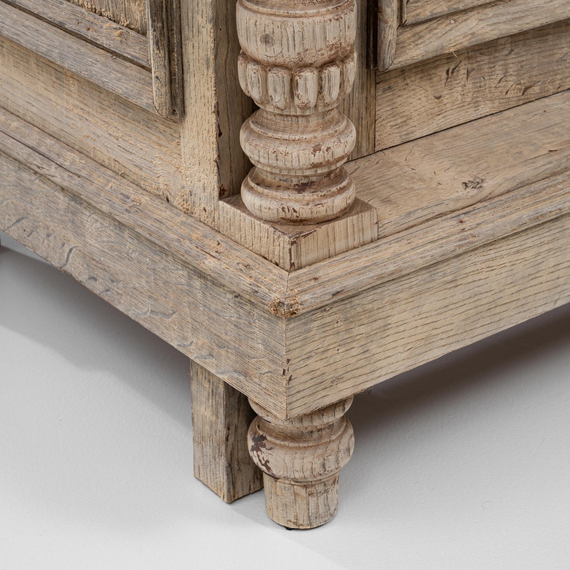 Vetrina francese del XIX secolo in Oak in vendita 4