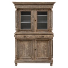 Vetrina francese del XIX secolo in Oak