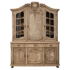 Vetrina francese del XIX secolo in Oak