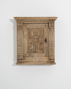 19th Century French Oak Wall Cabinet