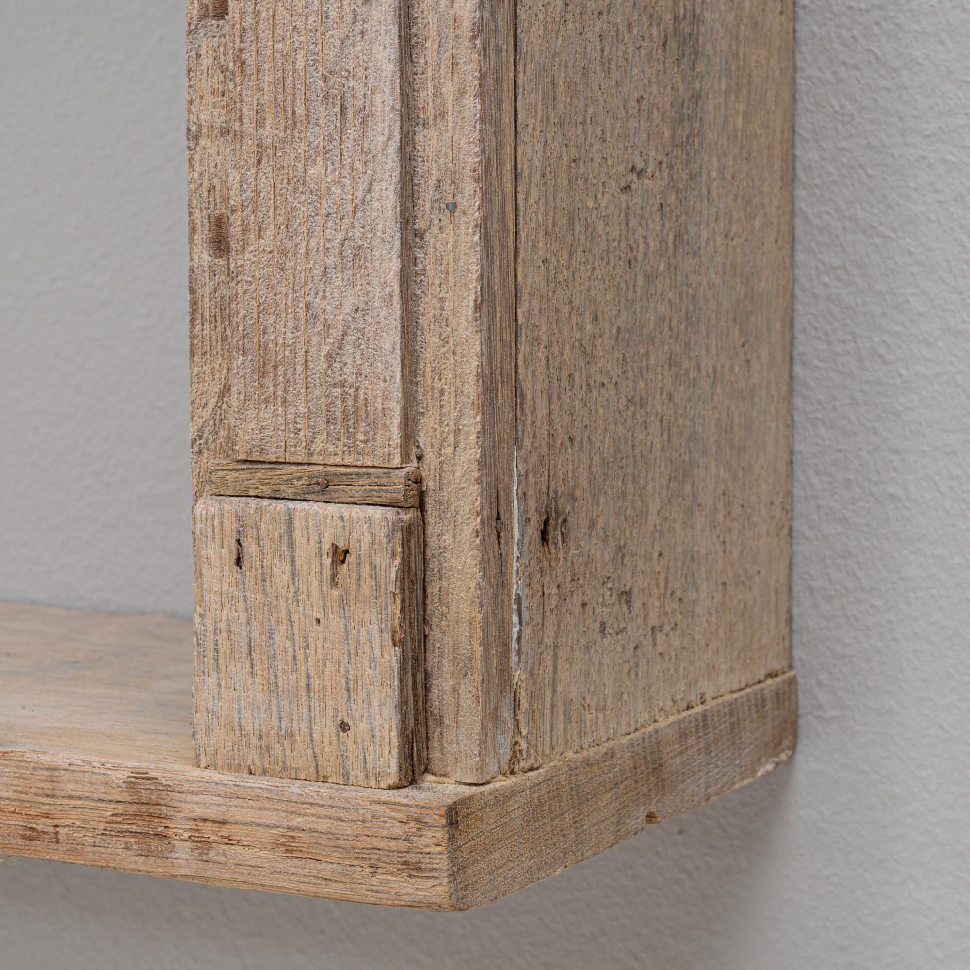 Scaffale da parete in Oak francese del XIX secolo in vendita 5