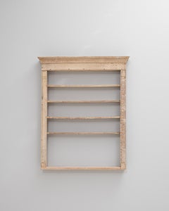 19th Century French Oak Wall Shelf