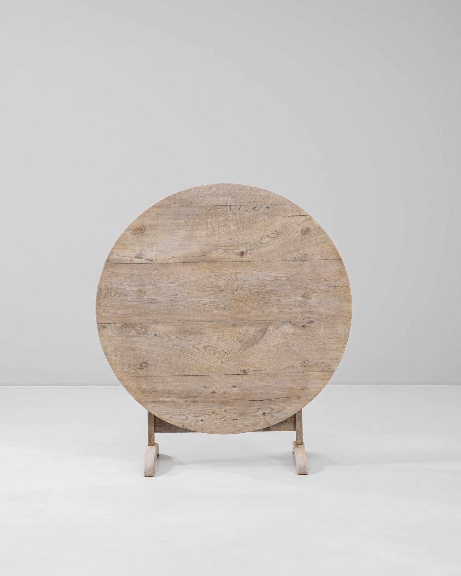 19th Century French Oak Wine Tasting Table 9