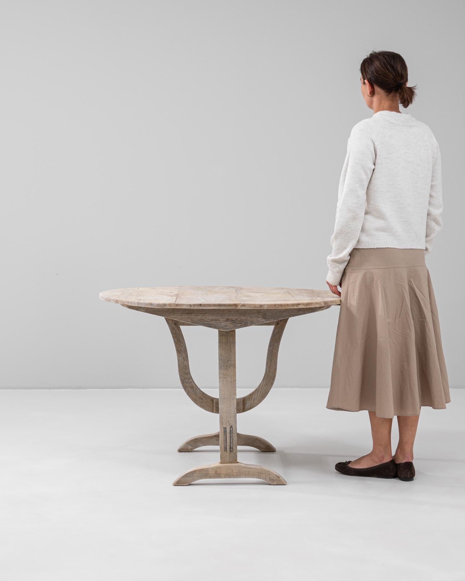 19th Century French Oak Wine Tasting Table 2