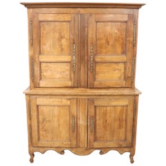 Credenza o buffet in legno di Oak francese del XIX secolo, anni '50 del XIX secolo
