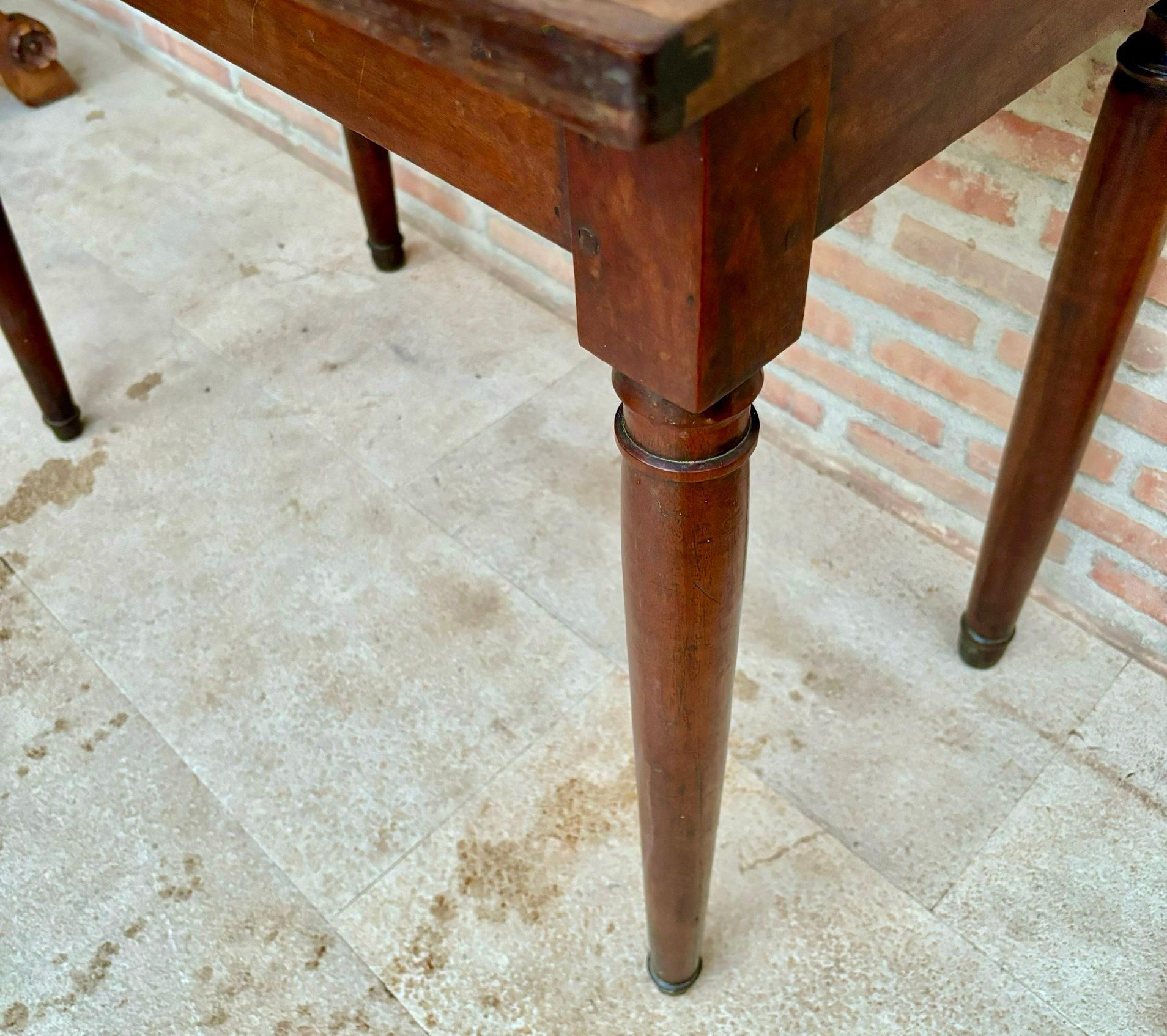 XIXe siècle Table de travail française du 19ème siècle, années 1890 en vente