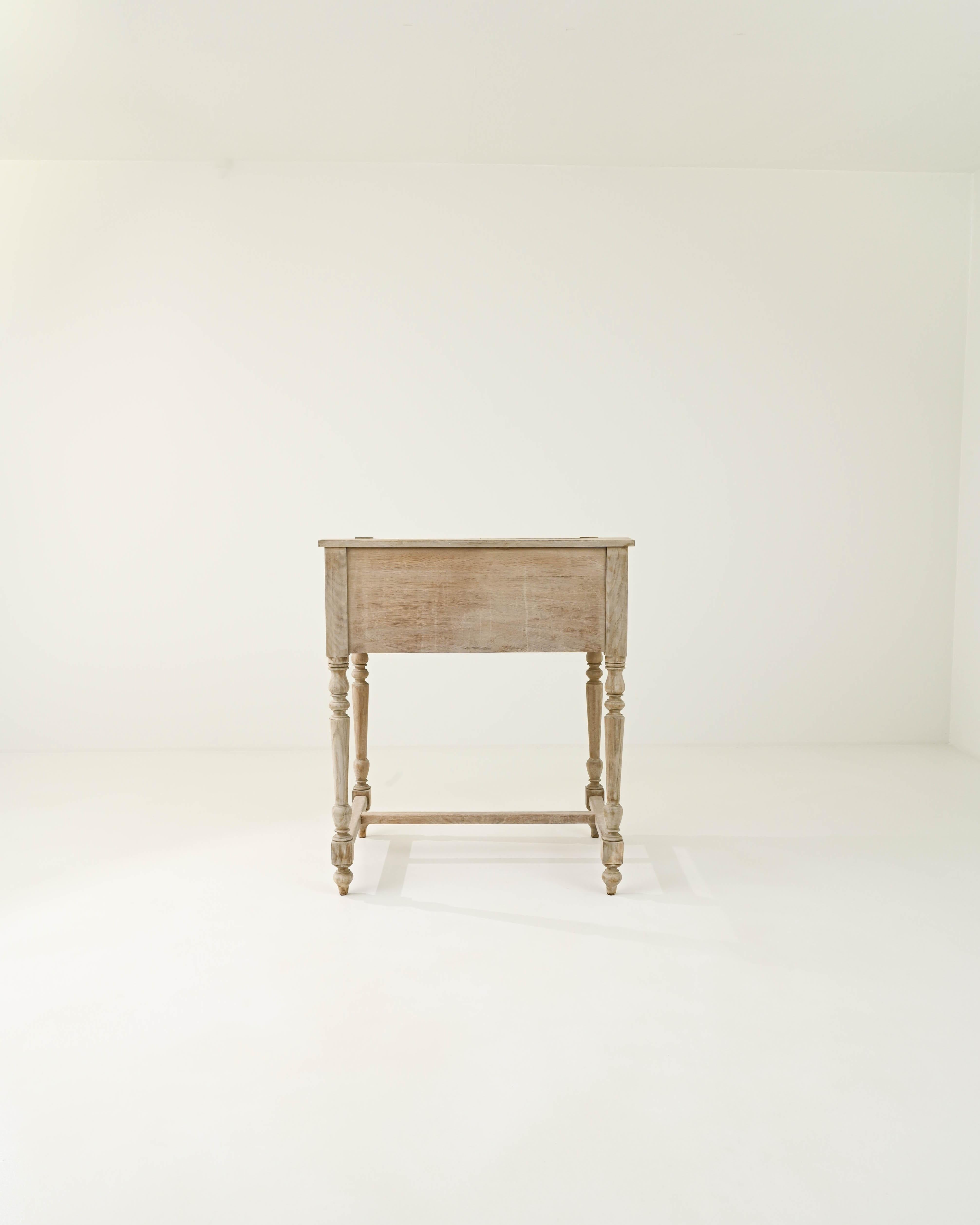 19th Century French Oak Writing Desk For Sale 9