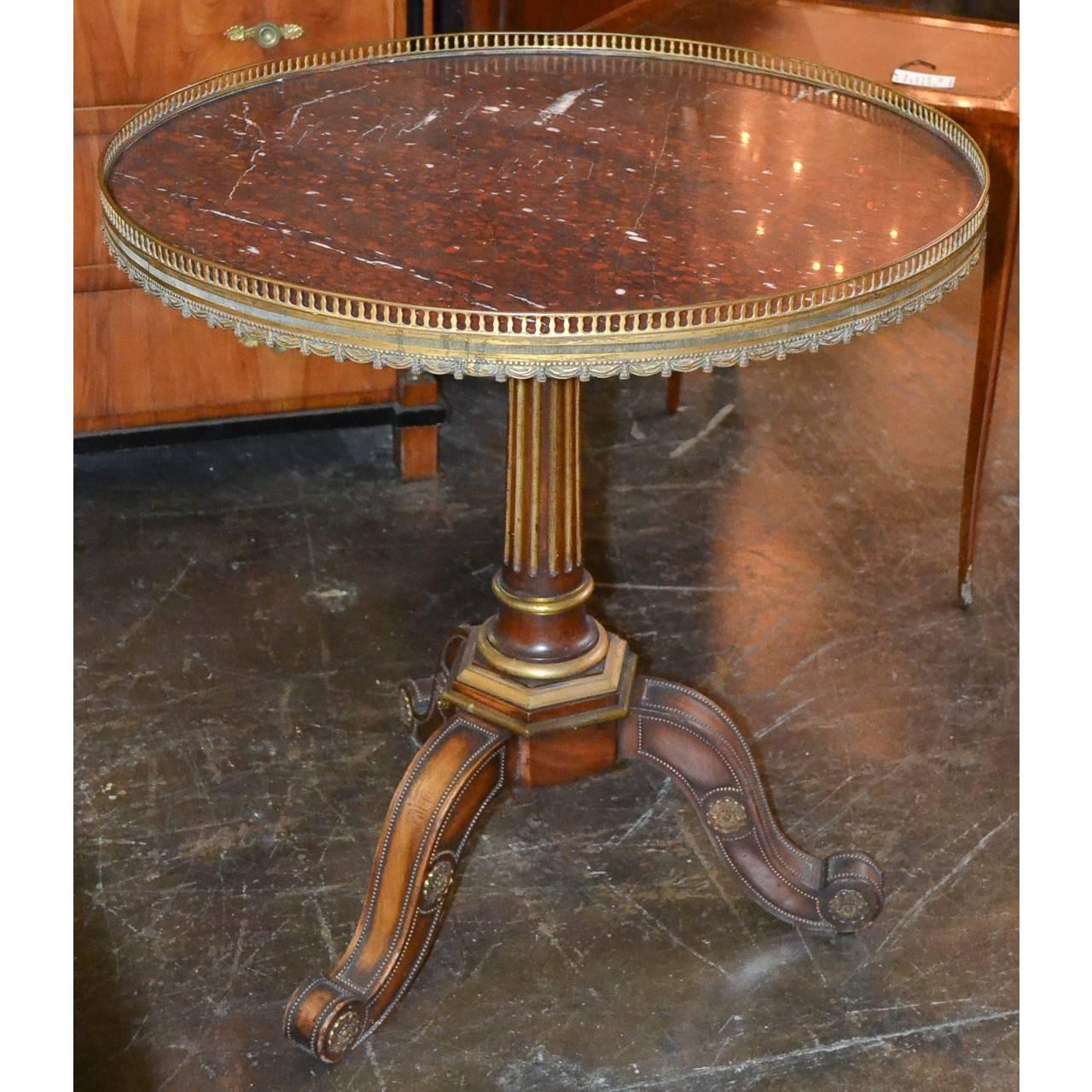 19th Century French Occasional Table In Good Condition In Dallas, TX