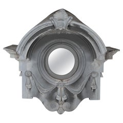 Antique 19th Century French Oil-de-Bouef Mirror