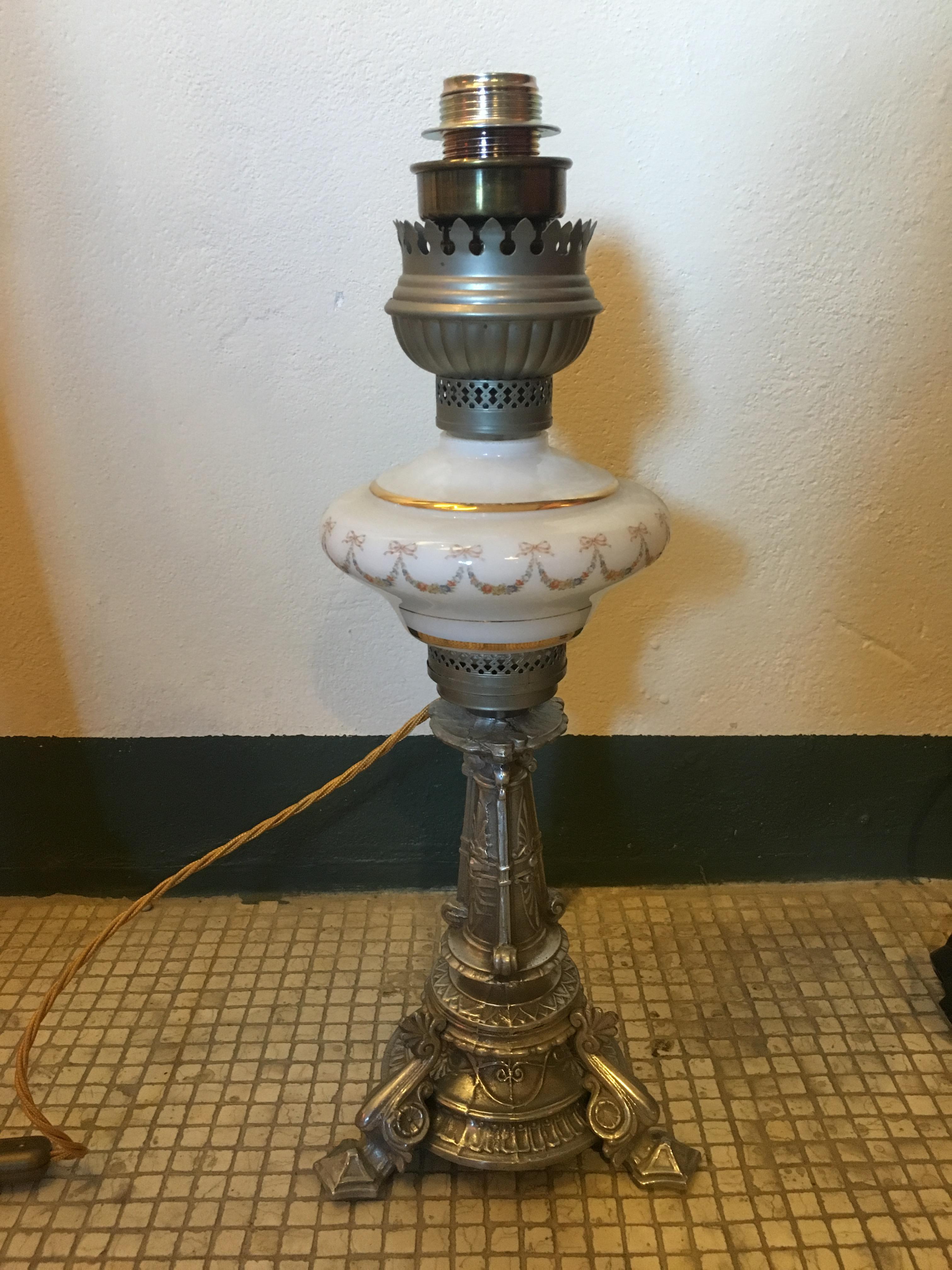 french oil lamps
