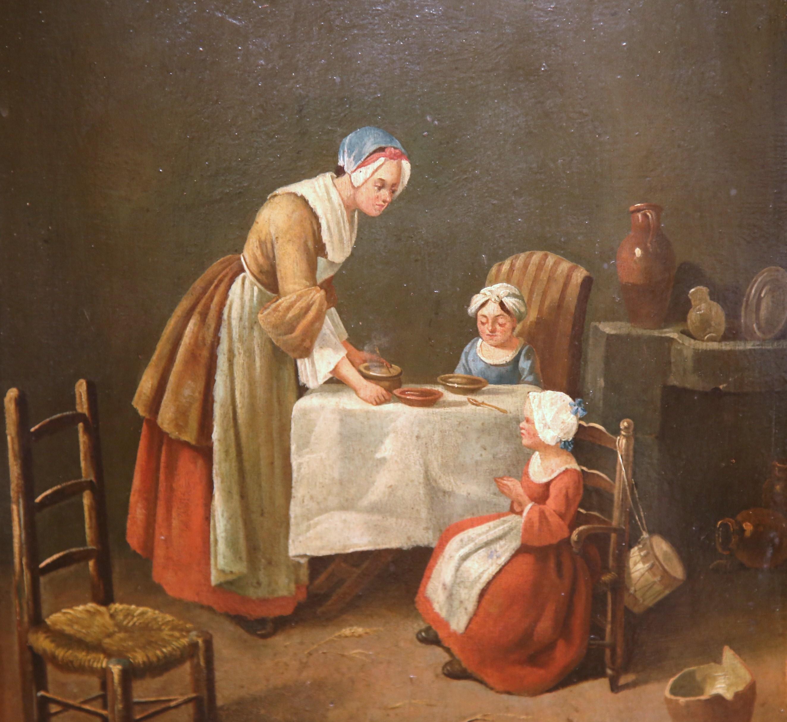 saying grace painting