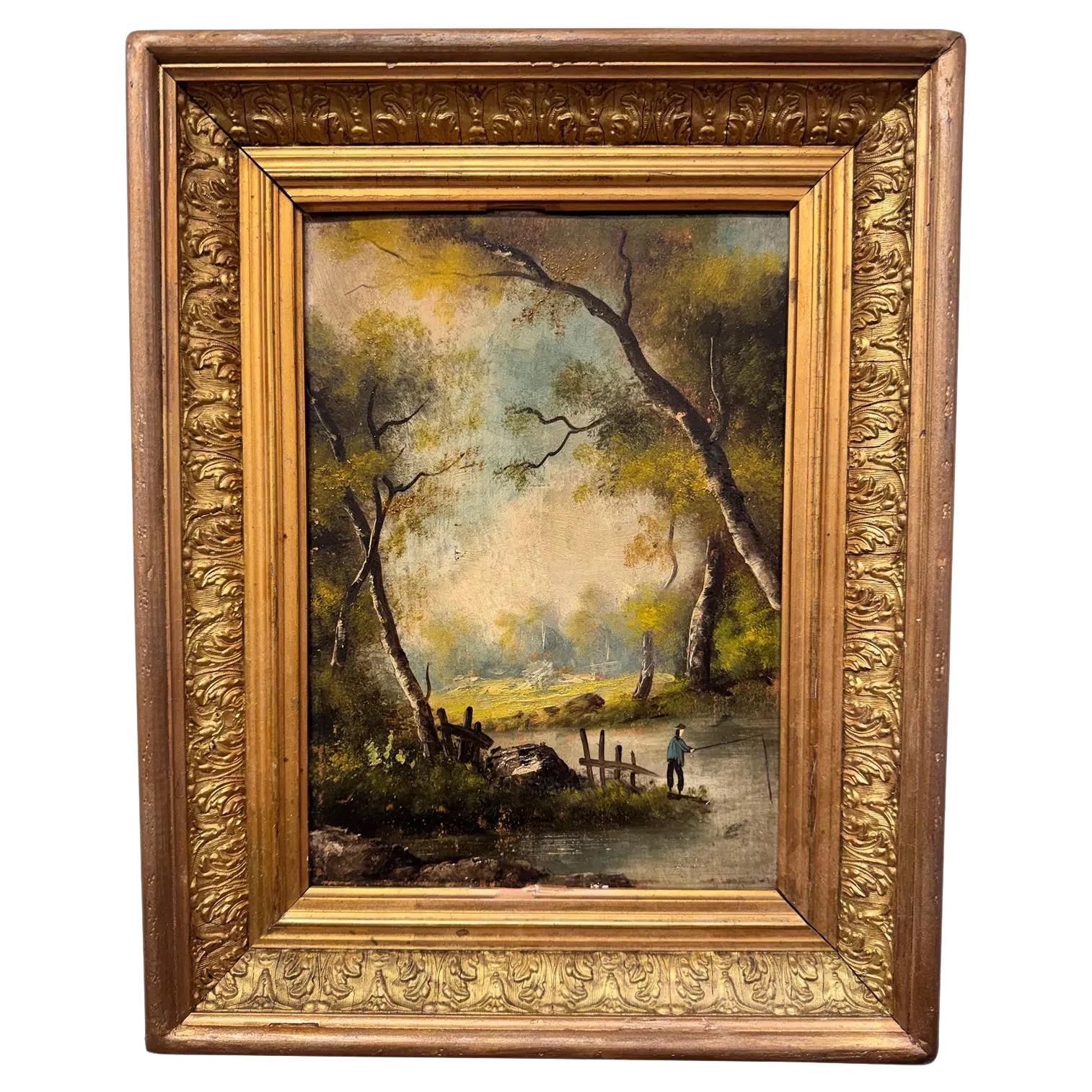 19th Century French Oil Painting