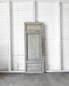 19th Century French Olive Green Boiserie Panel