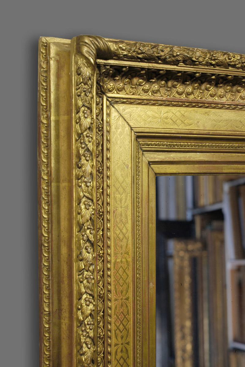 European 19th Century French Orientalist Neoclassical Salon Frame with Choice of Mirror For Sale