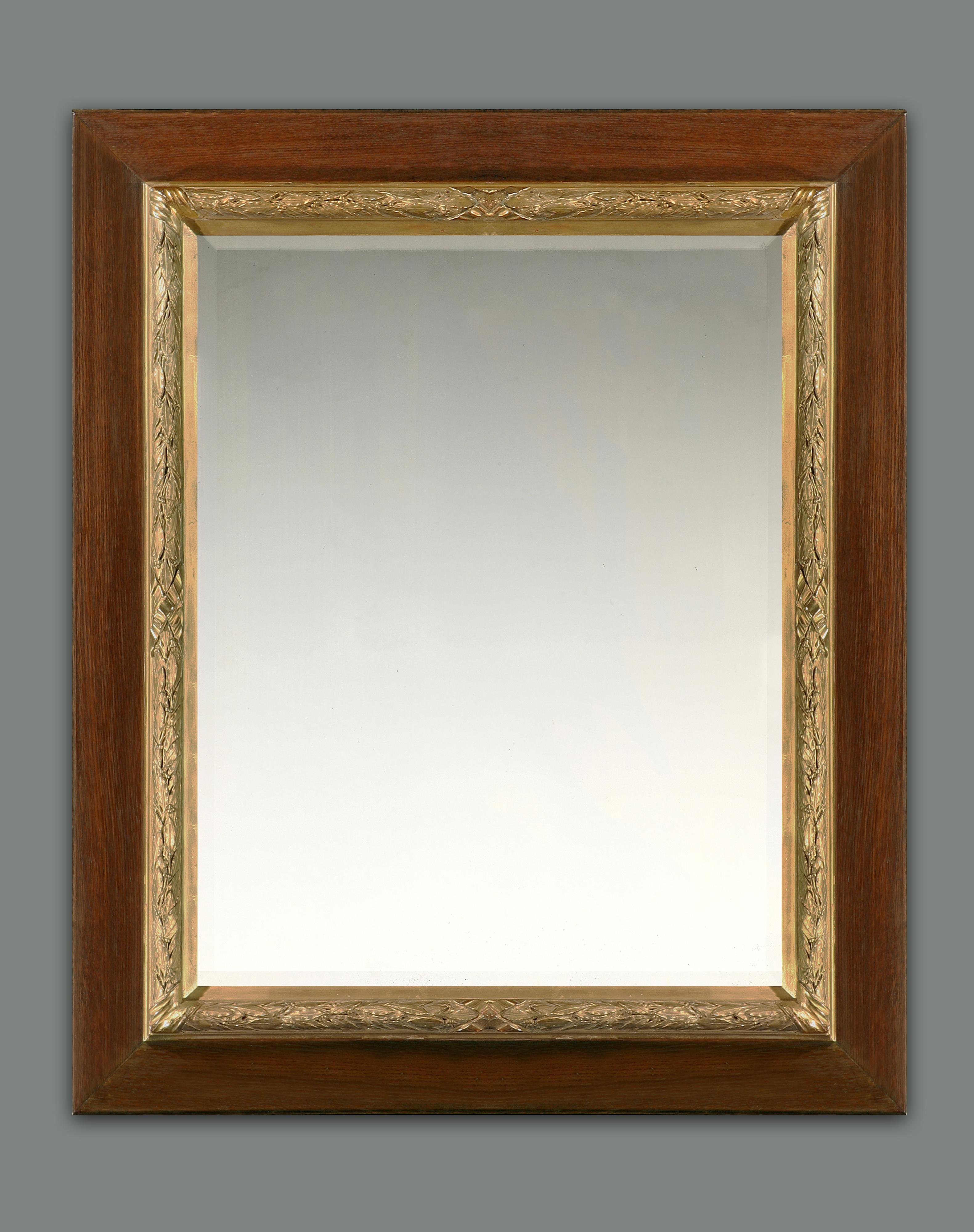 Other 19th Century French Orientalist Salon Frame in Oak, with Choice of Mirror For Sale