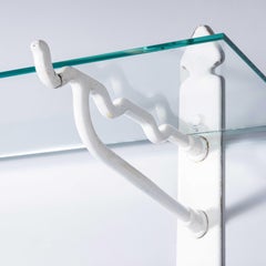 19th Century French Original Cast Iron Butchers Large Shelving