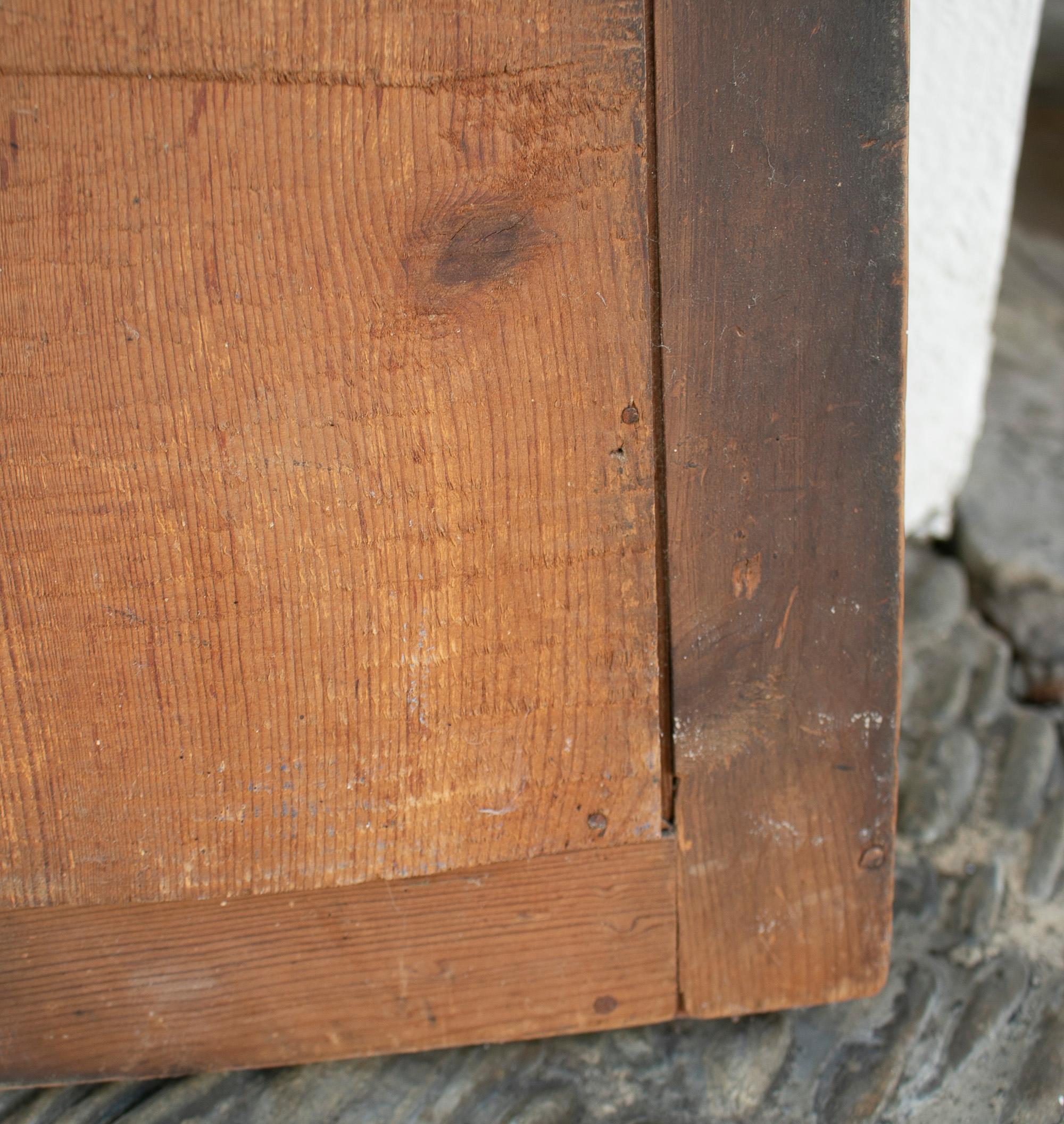 Specchio originale francese del XIX secolo con cornice in legno dorato in vendita 12