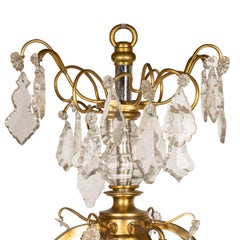 19th Century French Ormolu & Cut Crystal Chandelier, c.1860