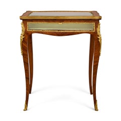 19th Century French Ormolu Mounted Bijouterie Table