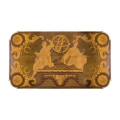 19th Century French Ormolu Mounted Marquetry Center Table Att. Alfred Beurdeley