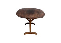 19th Century French Oval Vintner's Table