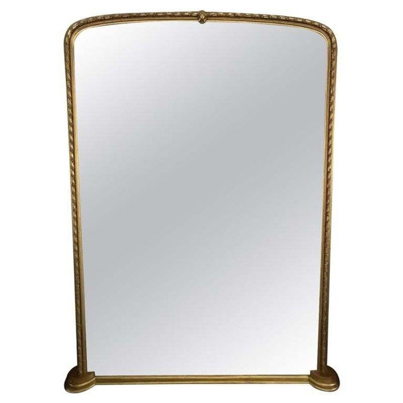 french mantle mirror