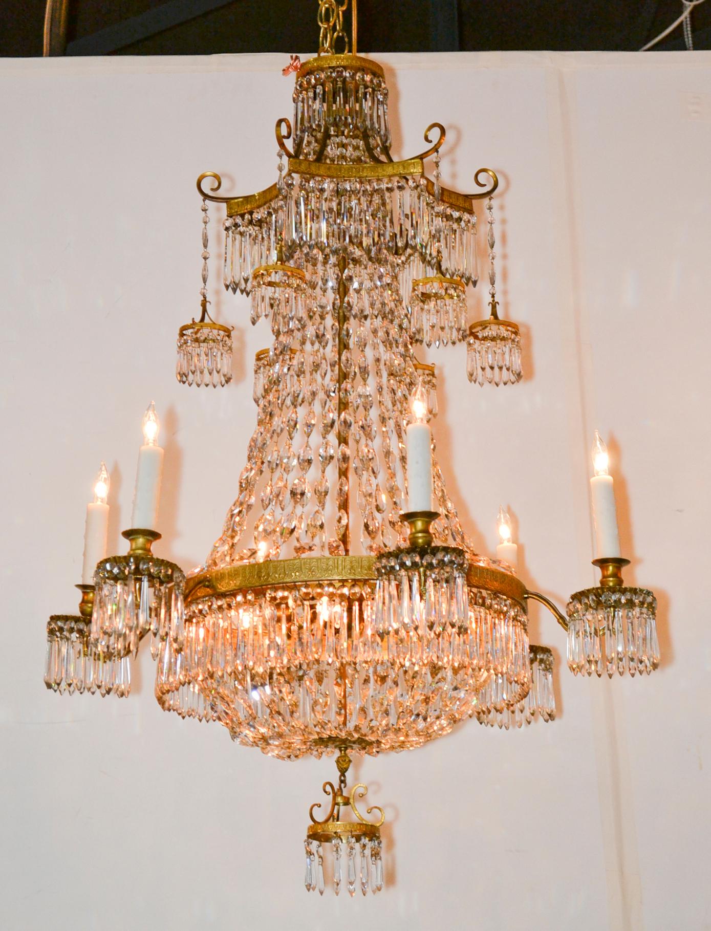 french inspired chandeliers