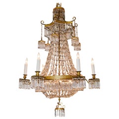 19th Century French Pagoda Inspired Chandelier