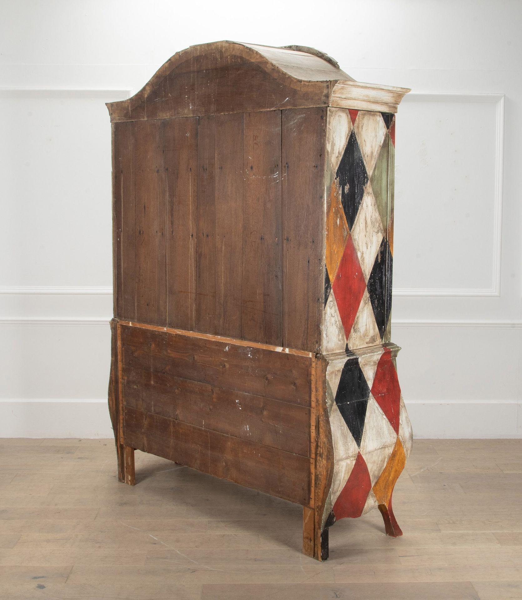 19th Century French Painted Armoire For Sale 10