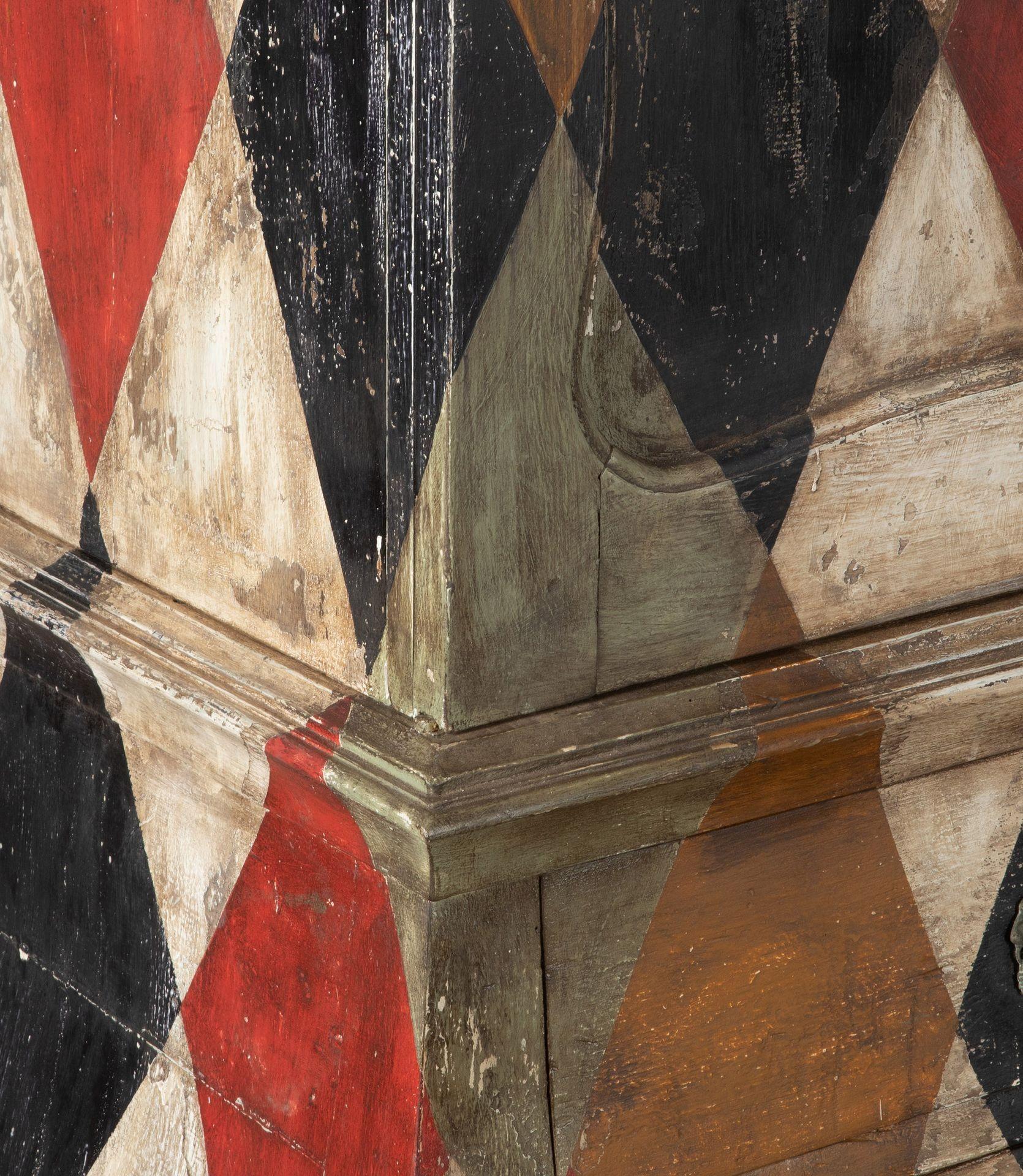 19th Century French Painted Armoire For Sale 4